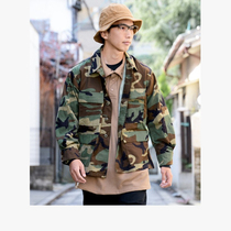 The US Army Corps version 4 colors BU shirt vintage wind jacket vintage coat vintage ancient with neutral tide