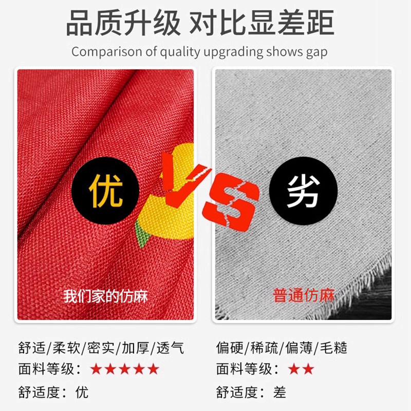 中式喜庆结婚仿麻防水桌旗红色喜字茶几餐桌电视柜布婚礼婚房装饰,淘宝优惠券,粉丝福利购,淘宝优惠卷