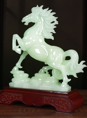 马年新款马到成功摆件十二生肖马吉祥物家居客厅装饰乔迁开业礼品