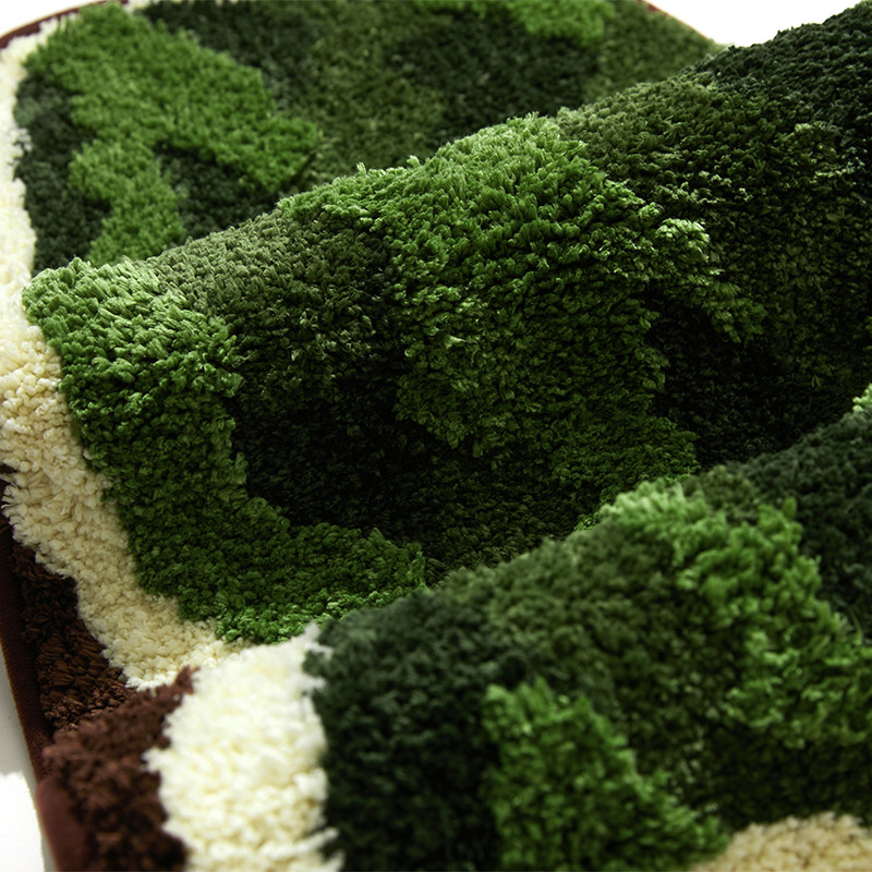 【官方正品】 谢凸XIETU 一卷草皮毛绒地毯 绿色草坪苔藓立体