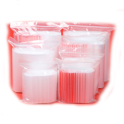 自封袋3号7*10*8透明袋子加厚小号密封食品封口袋包装袋批发100只 - 图3