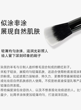 韩国PICCASSO188点彩刷腮红粉膏粉底化妆多功能刷