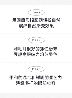 韩国piccasso219sq自然眼影刷
