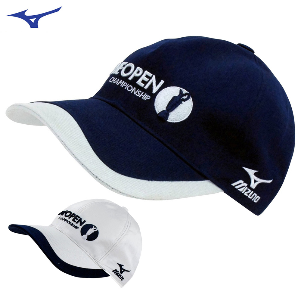 高爾夫球帽 Mizuno美津濃高爾夫男式帽子 golf帽男 全棉透氣正品