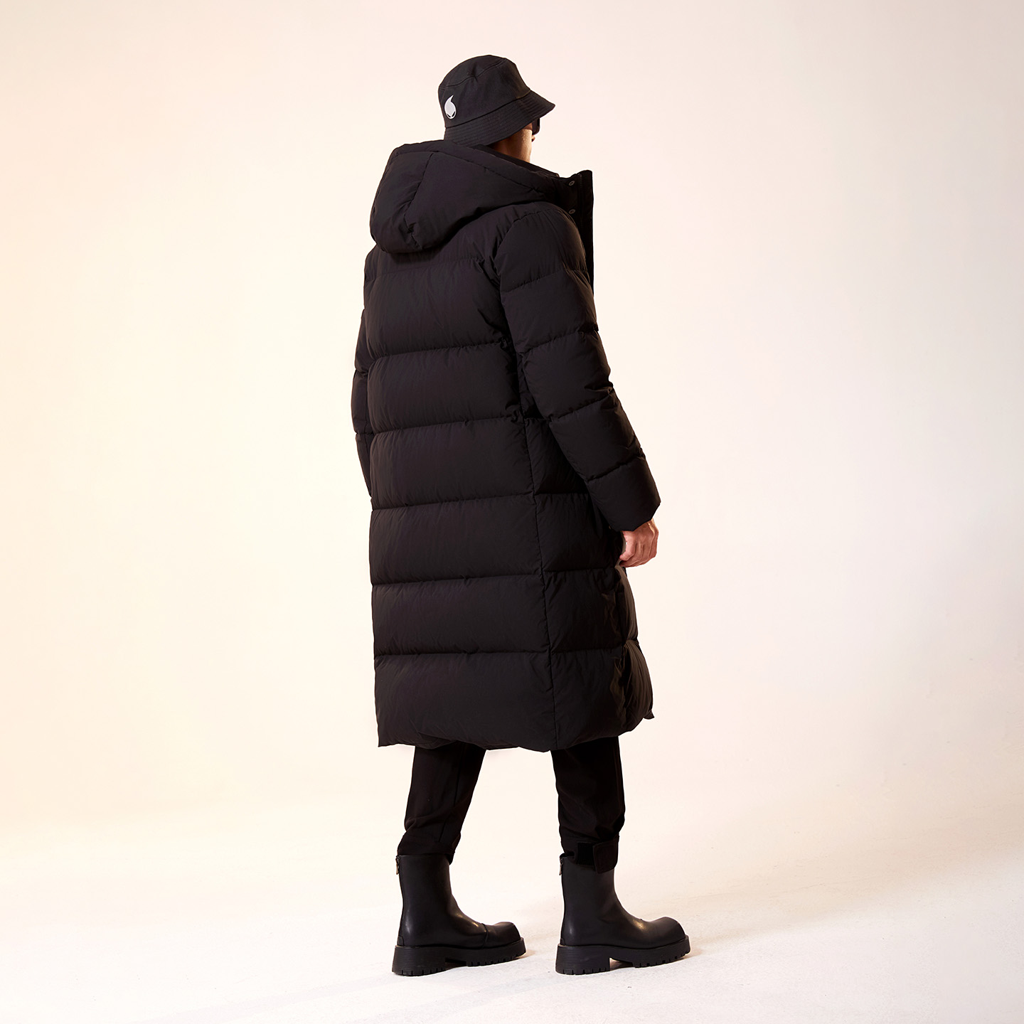 -40度95%白鹅绒360-500克弹力加厚情侣羽绒服男中长款COYACAL传淇 - 图0