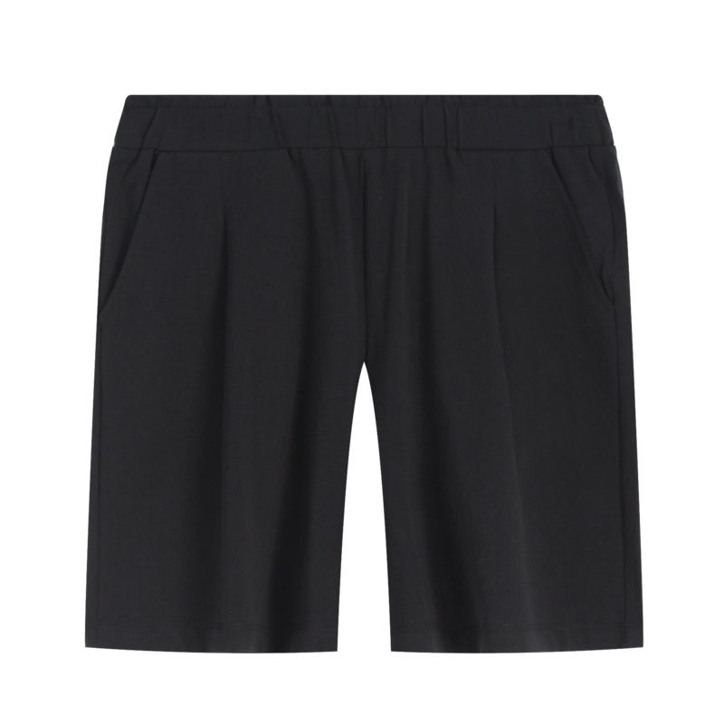 堡狮龙宽松裤子女黑色休闲裙裤 堡狮龙服饰半身裙