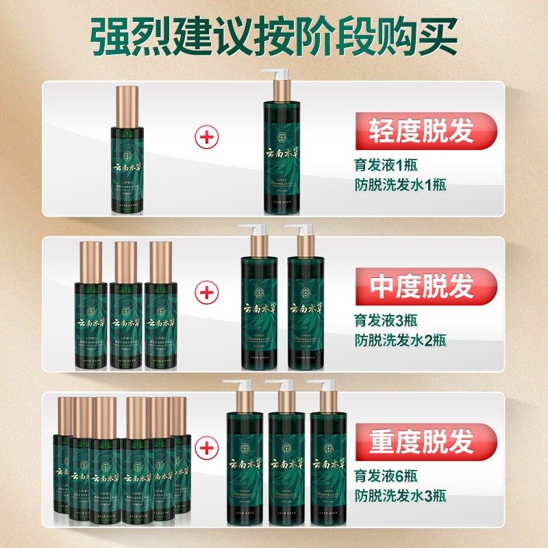 育发液防脱发男女快速神器营养液 纯春堂洗发水