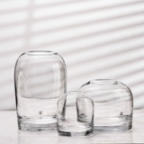 Jianjian Life Art Vase Creative Ins Glass Flower Room Room Обеденный стол дома цветы Putcap Bottle Craft