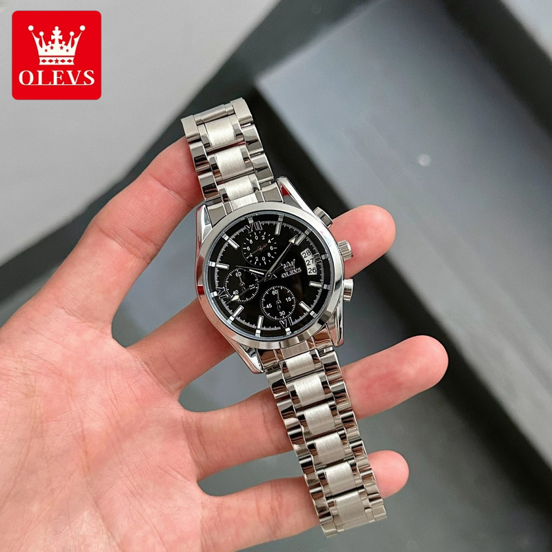 2025新款欧利时男士手表男款机械表正品学生休闲防水石英男表2987 - 图3