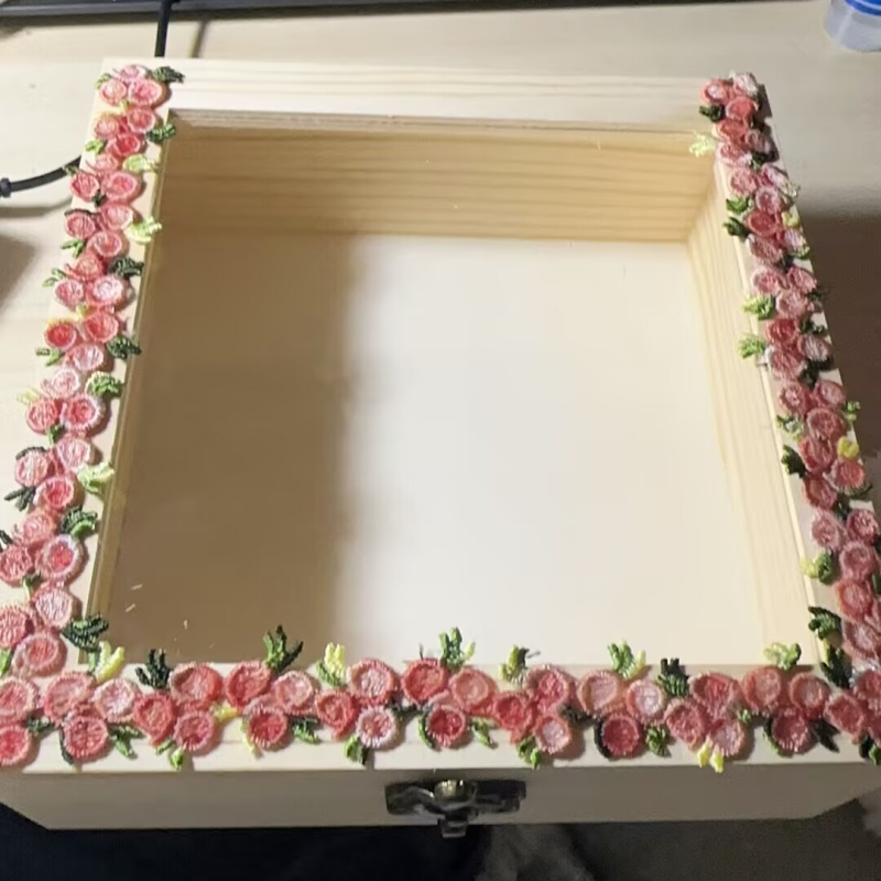 2cm宽彩色水溶刺绣蕾丝花朵花边服装手工DIY盒子书本相框装饰材料,淘宝优惠券,粉丝福利购,淘宝优惠卷