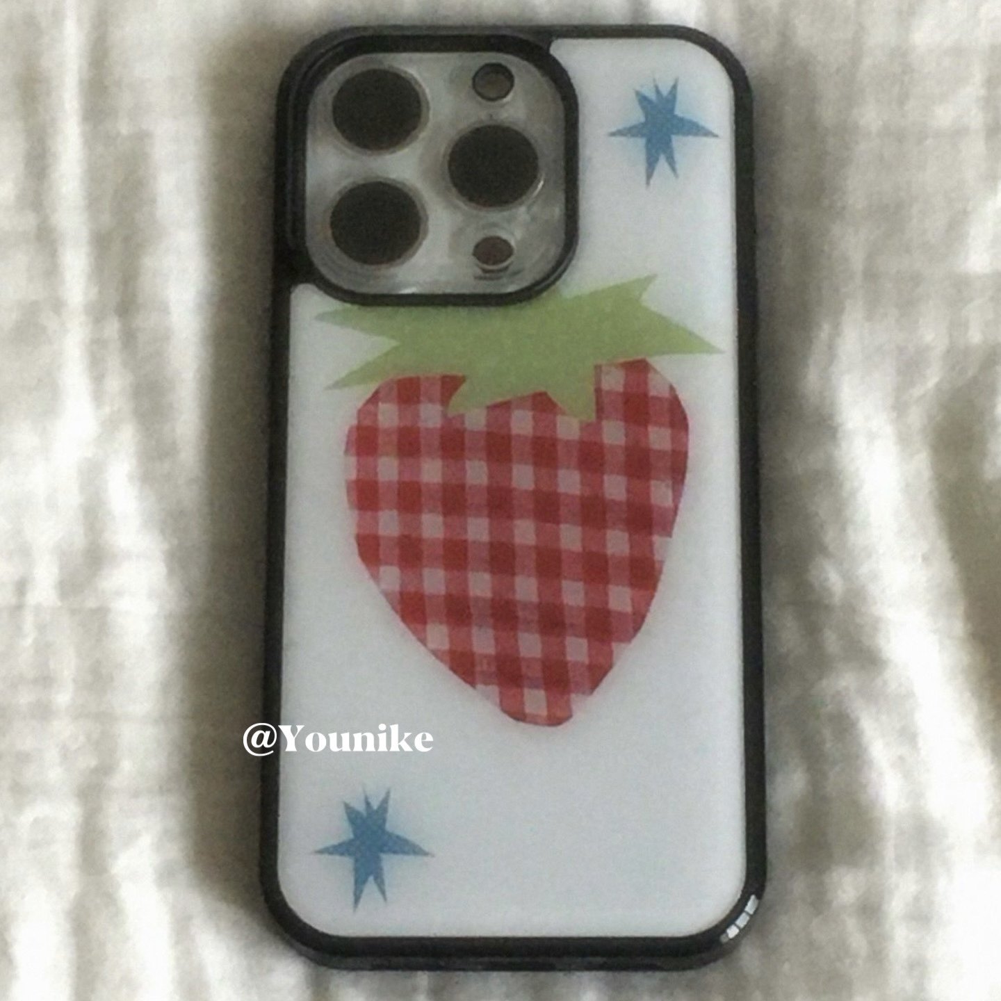 欧尼金玟池同款甜美可爱草莓韩适用iphone17air/17promax保护壳苹果16手机壳16promax保护套15防摔13/14外壳,淘宝优惠券,粉丝福利购,淘宝优惠卷