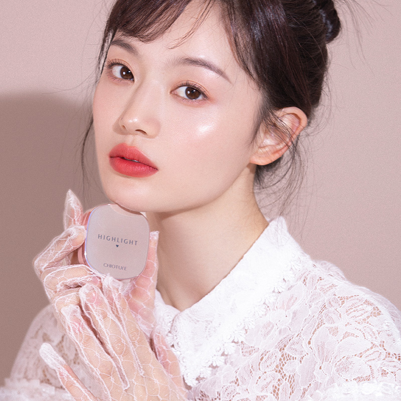 稚优泉化妆品旗舰店稚优泉单色高光钻石高光粉脸部提亮修容盘珠光闪粉卧蚕高光彩妆女1