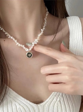 巴洛克异形淡水珍珠项链