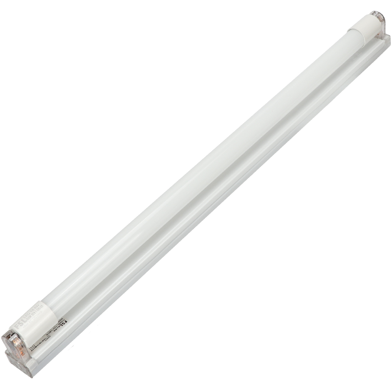 佛山照明T8灯管led一体化节能光管全套1.2米长条双端塑料PC灯罩-图3