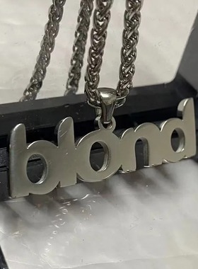 New letter pendant sweater chain necklace