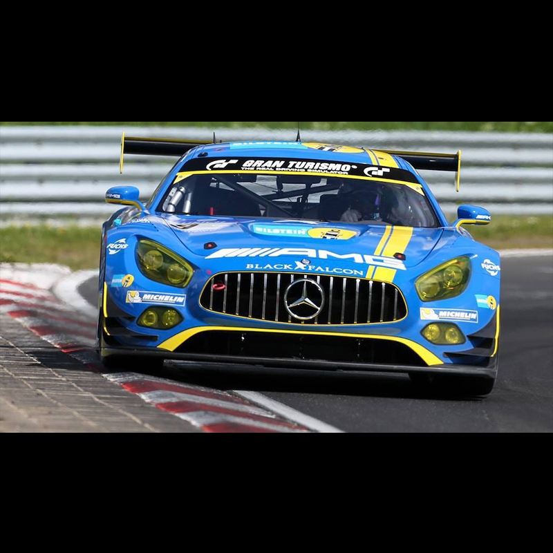 RC 1/10 梅奔AMG GT3 24 Hours耐力赛 2016 模型涂装像真贴纸 - 图0