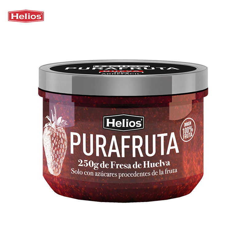西班牙helios喜璐草莓果酱250g涂抹面包草莓酱果肉果酱烘焙早餐,淘宝优惠券,粉丝福利购,淘宝优惠卷