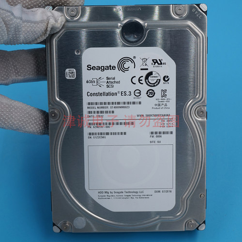 浪潮 AS520E AS500H 存储硬盘 4TB SAS 3.5 ST4000NM0023 - 图0