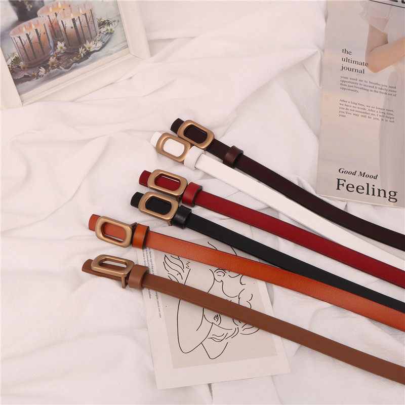 皮带女装饰牛仔裤带配裙子夏季小众风真皮腰带女简约时尚百搭收腰,淘宝优惠券,粉丝福利购,淘宝优惠卷