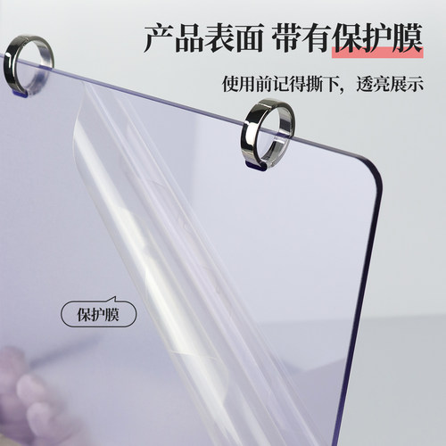 A5摆件架子企业介绍台卡底座水晶牌亚亚克力翻页台历架A4创意台牌 - 图2