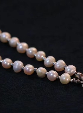 other贝母珍珠女天然珍珠项链