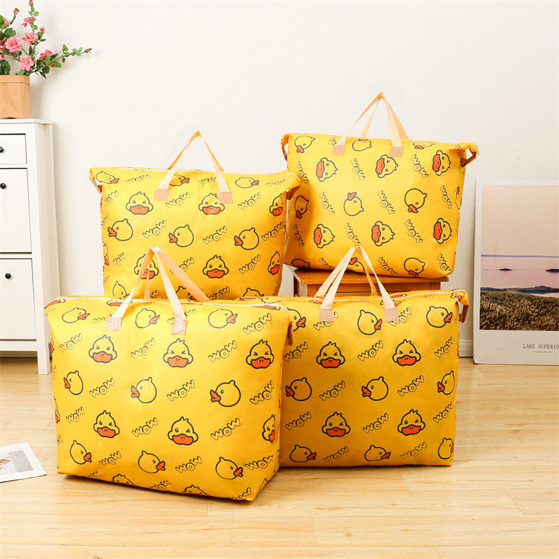 幼儿园被子收纳袋防水防潮手提大容量棉被衣物整理家用搬家行李袋,淘宝优惠券,粉丝福利购,淘宝优惠卷