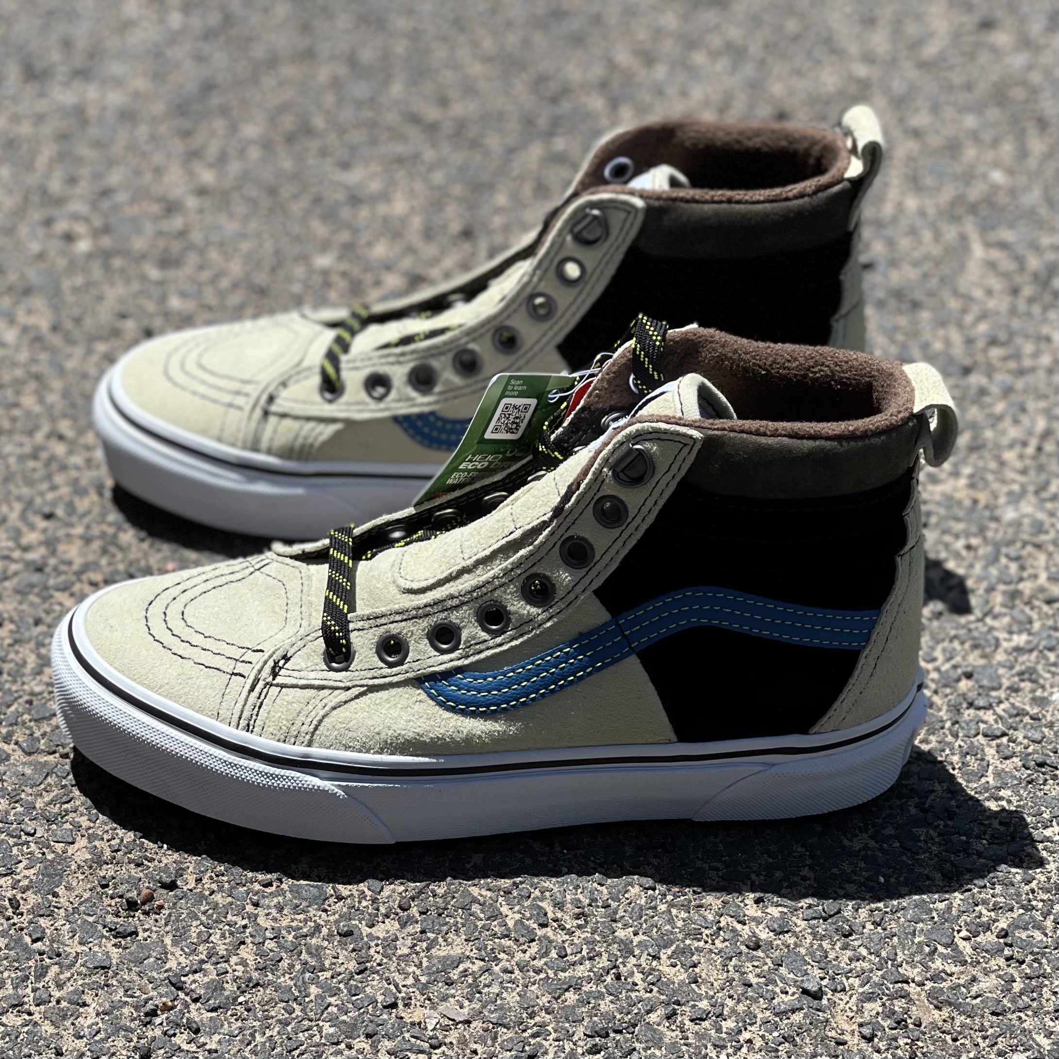 VANS SK8-Hi MTE冬季高帮情侣男女加绒三防休闲滑板鞋VN0A3DQ52UF - 图2