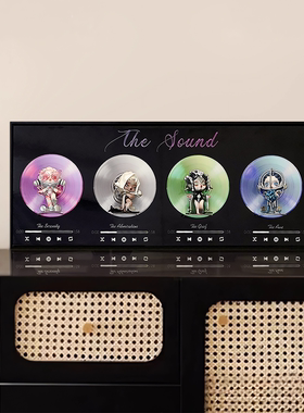 SP声音盲盒手办上墙展示收纳框