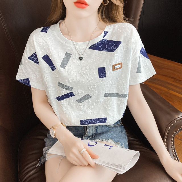 ເສື້ອເຊີດແຂນສັ້ນຂອງແມ່ຍິງ 2022 ສະບັບພາສາເກົາຫຼີ