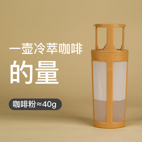 日本HARIO冰滴咖啡壶 冷萃壶冷泡冰酿冰咖啡壶家用热泡玻璃冷水壶 - 图2