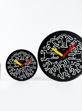 意大利进口KeithHaring联名挂钟
