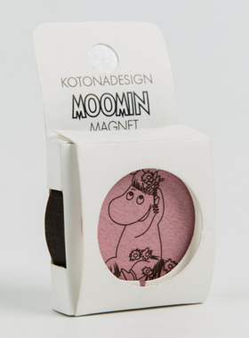 moomin手工艺品圆形磁铁冰箱贴