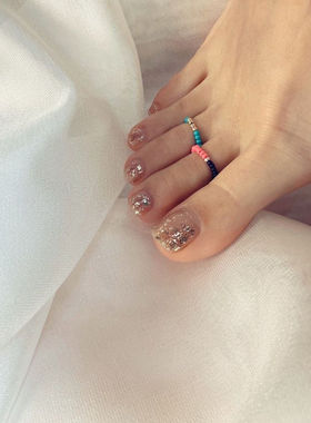 女小众设计韩版弹力脚趾戒指脚趾