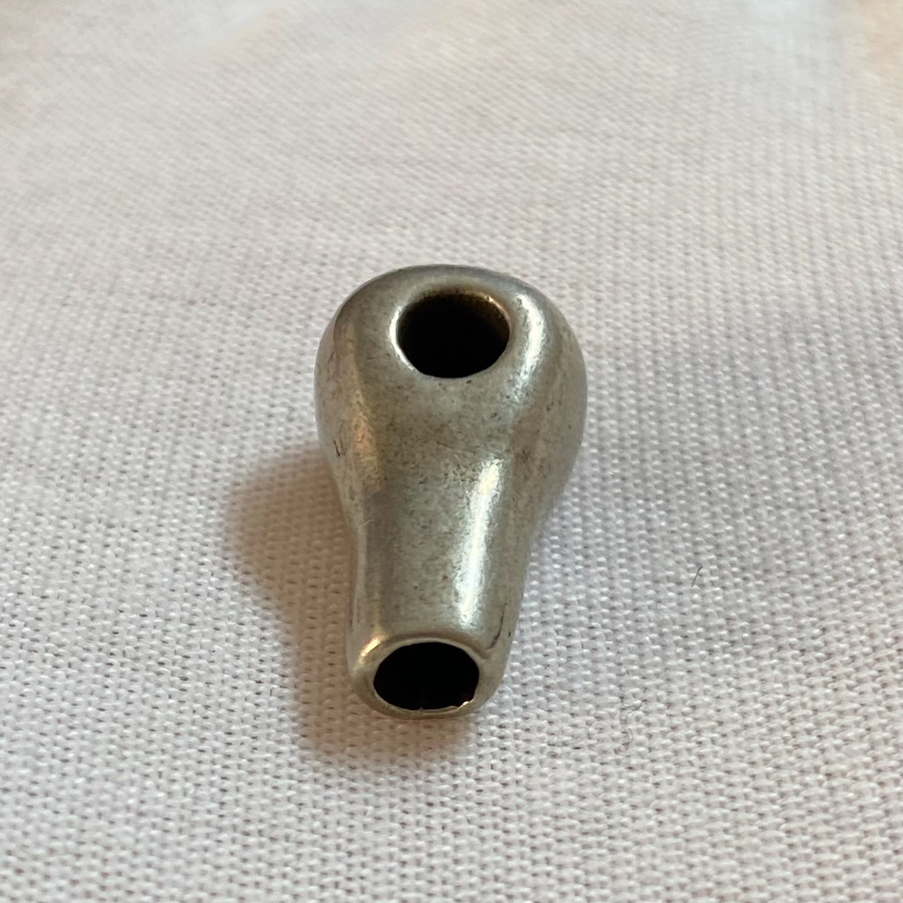 DIY藏式三通无相佛头配件大小金刚星月菩提三通配珠文玩手串 - 图0