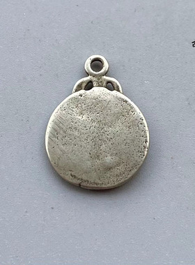 批发藏式白利马铜莲师蝎吊牌复古藏银民族风高级锁骨颈链侧挂吊坠