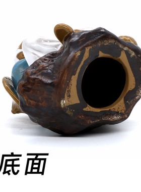姜太公钓鱼假山装饰摆件