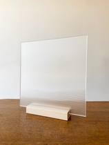 Ultra white crystal grain small pane patterned steel embossed art glass partition screen custom frosted oil sands glass