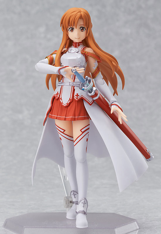 刀剑神域 figma174 桐人/248桐子桐谷和人/178亚丝娜 超可动手办 - 图0