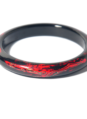 竞仙手工传统工艺大漆桃木情人节