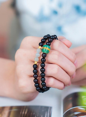 印度小叶紫檀DIY开心果款手链 规格6MM男女念珠文玩珠串厂家批发