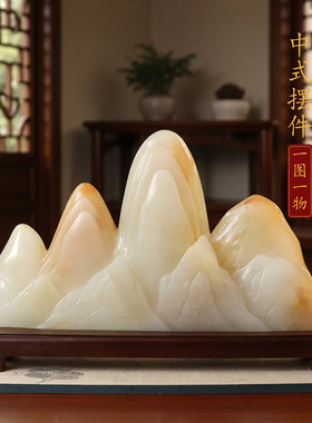 天然原石石敢当禅意现代奇石摆件石头摆件礼品礼物商业靠山石