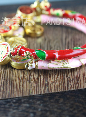 景泰蓝滴油明显同款烧蓝手镯