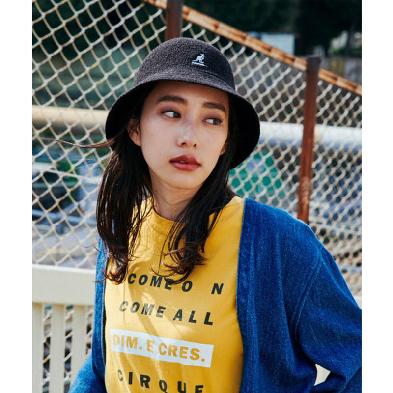 kangol/袋鼠帽子渔夫帽女正品圆顶羊毛男秋冬情侣宽檐平檐盆帽潮-图0