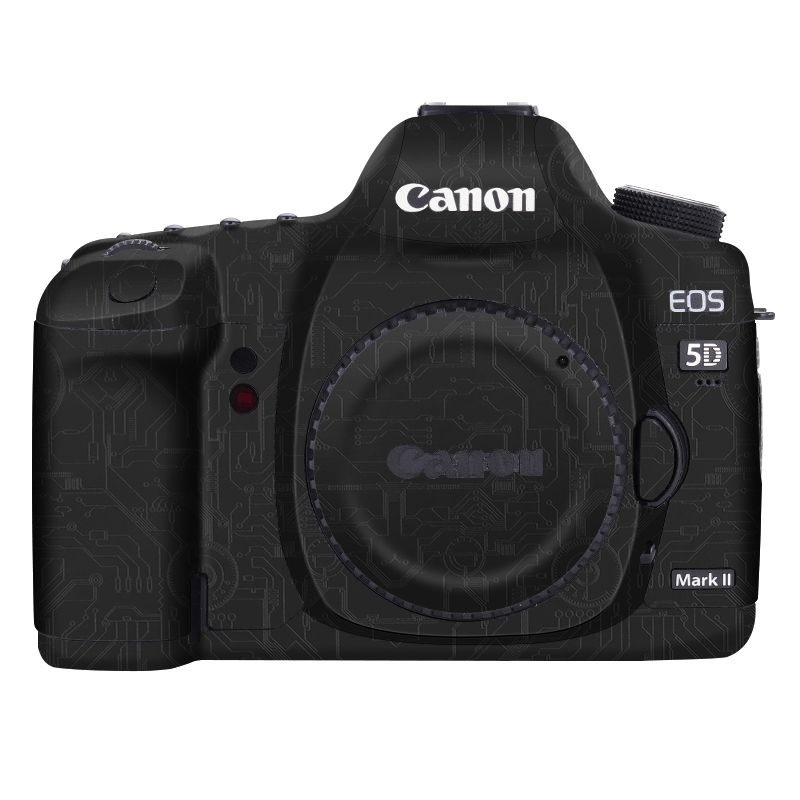 适用于佳能EOS 5D2相机保护贴膜Canon 5D MarkII机身贴纸碳纤贴皮-图1