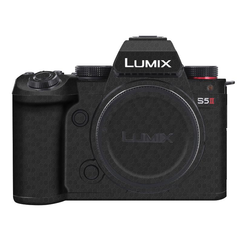 适用于松下S5二代相机保护贴膜LUMIX S5M2X机身贴纸磨砂碳纤贴皮 - 图2