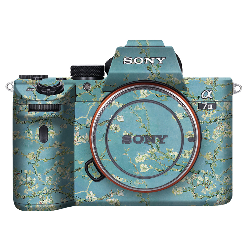 适用于索尼A7M3相机保护贴膜SONY  A7R3A机身贴纸碳纤维磨砂贴皮 - 图0