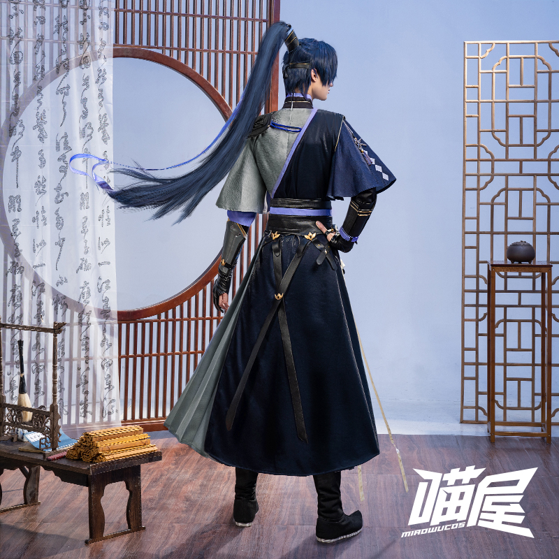 喵屋小铺代号鸢cos服文曲尉傅融cosplay古装男汉服全套古风服装