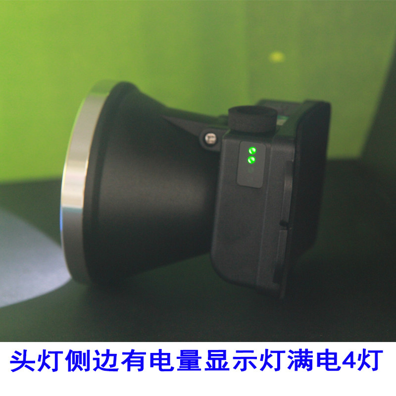 雅尼超亮头灯强光聚光远射300W防水强光照明15小时手机充电白光