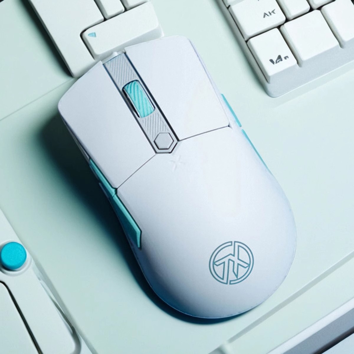 Asus/华硕天选mini无线三模游戏鼠标电竞天选姬工作办公白色游戏 - 图0