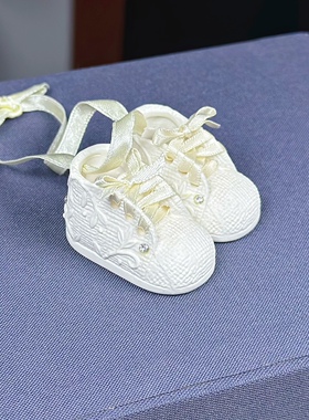 出口创意红色蝴蝶结圣诞袜摆件